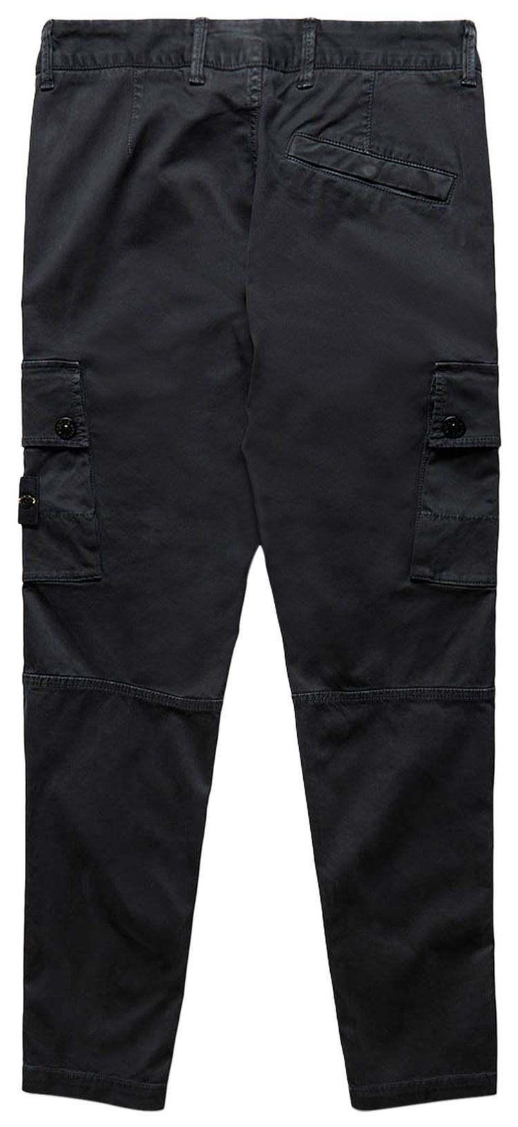 Stone Island Compass Patch Cargo Pants Black