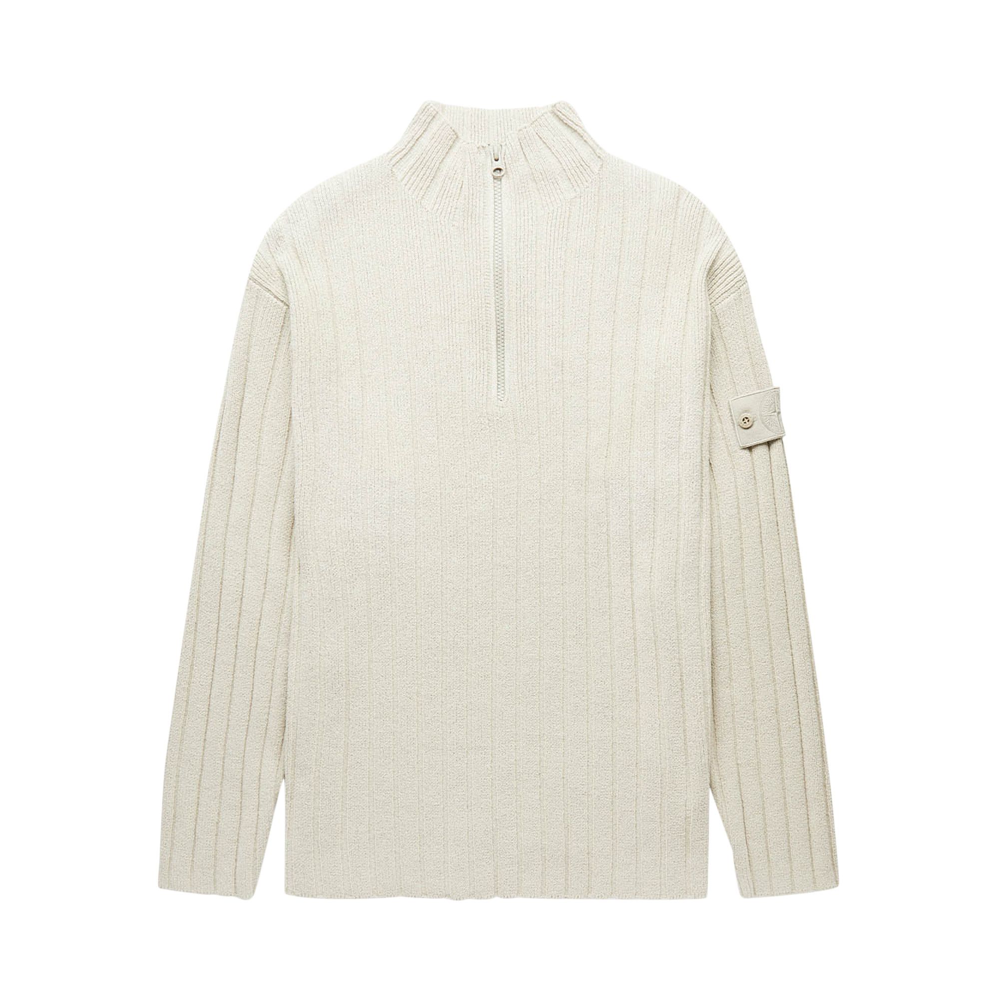 トップス Stone  zip up knit Stone Island Zip Knit Hoodie - Lead Grey – Kith