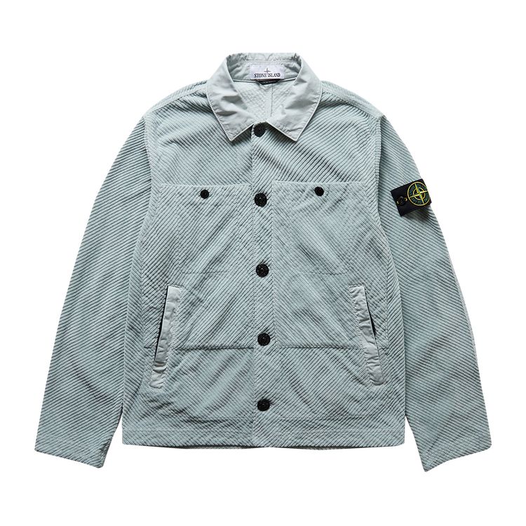 Stone Island Compass Patch Shirt White