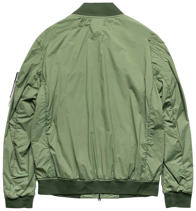 Stone Island Nylon TC Bomber Jacket Green