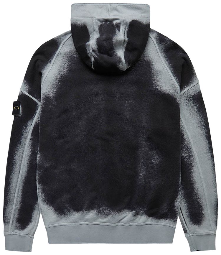 Stone Island Half Zip Hoodie Grey