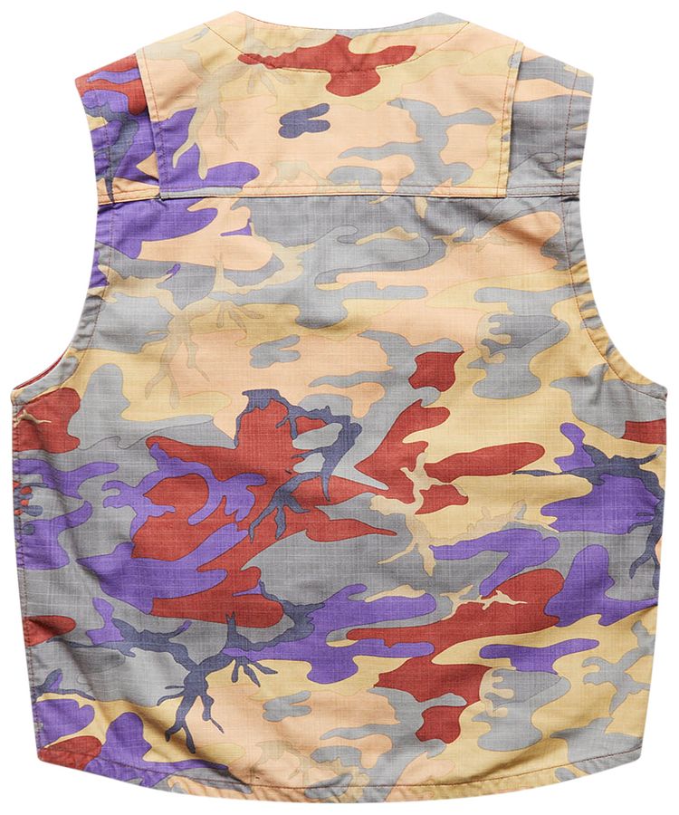 Stone Island Heritage Camo Ripstop Nylon Vest Multicolor