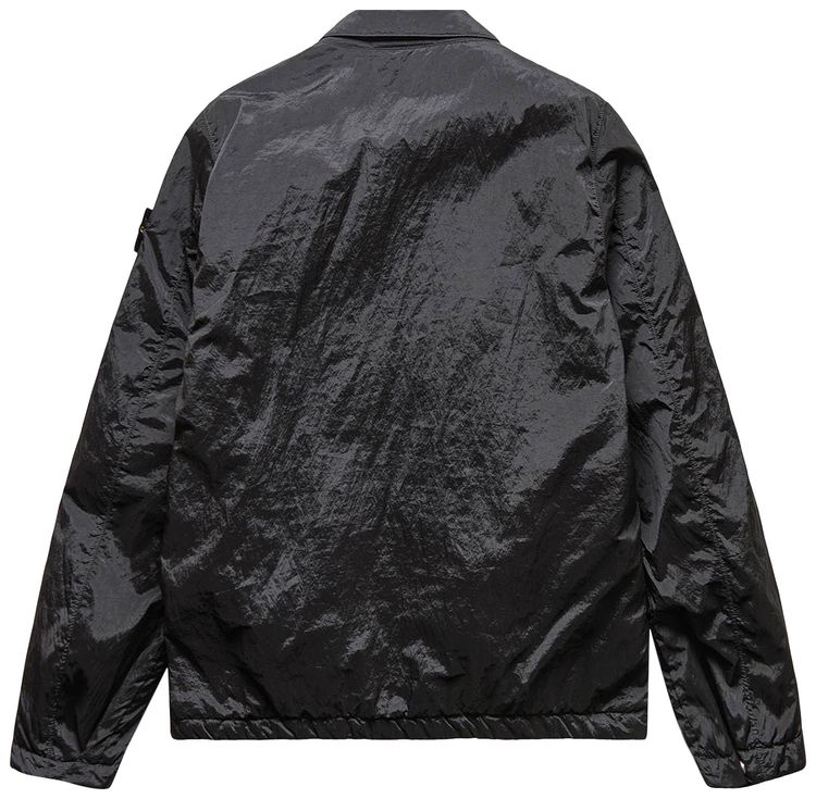 Stone Island Compass Patch Zipped Jacket Black