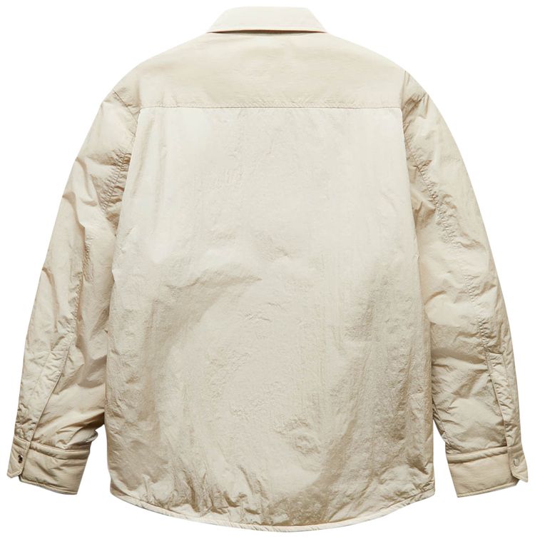 Helmut Lang Padded Overshirt Jacket Stone