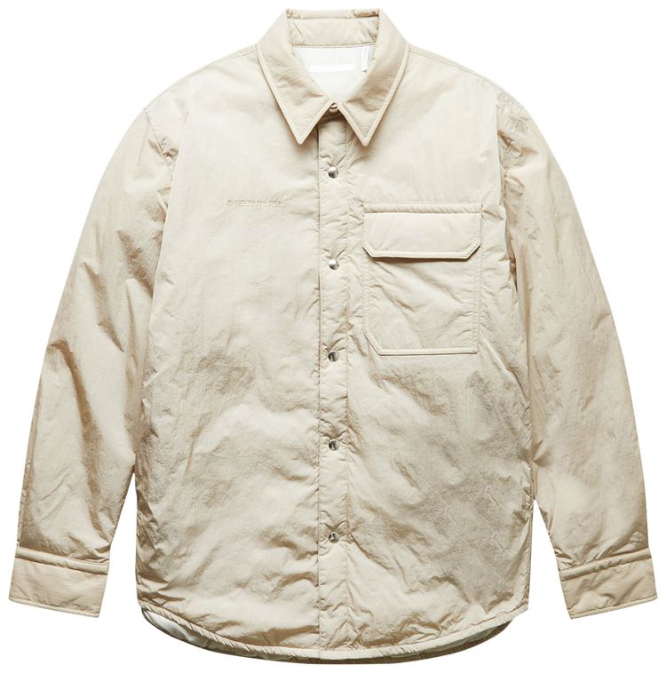 Old Tiralahilacha Helmut Unisex Overshirt Worker Organic Cotton In Terracotta
