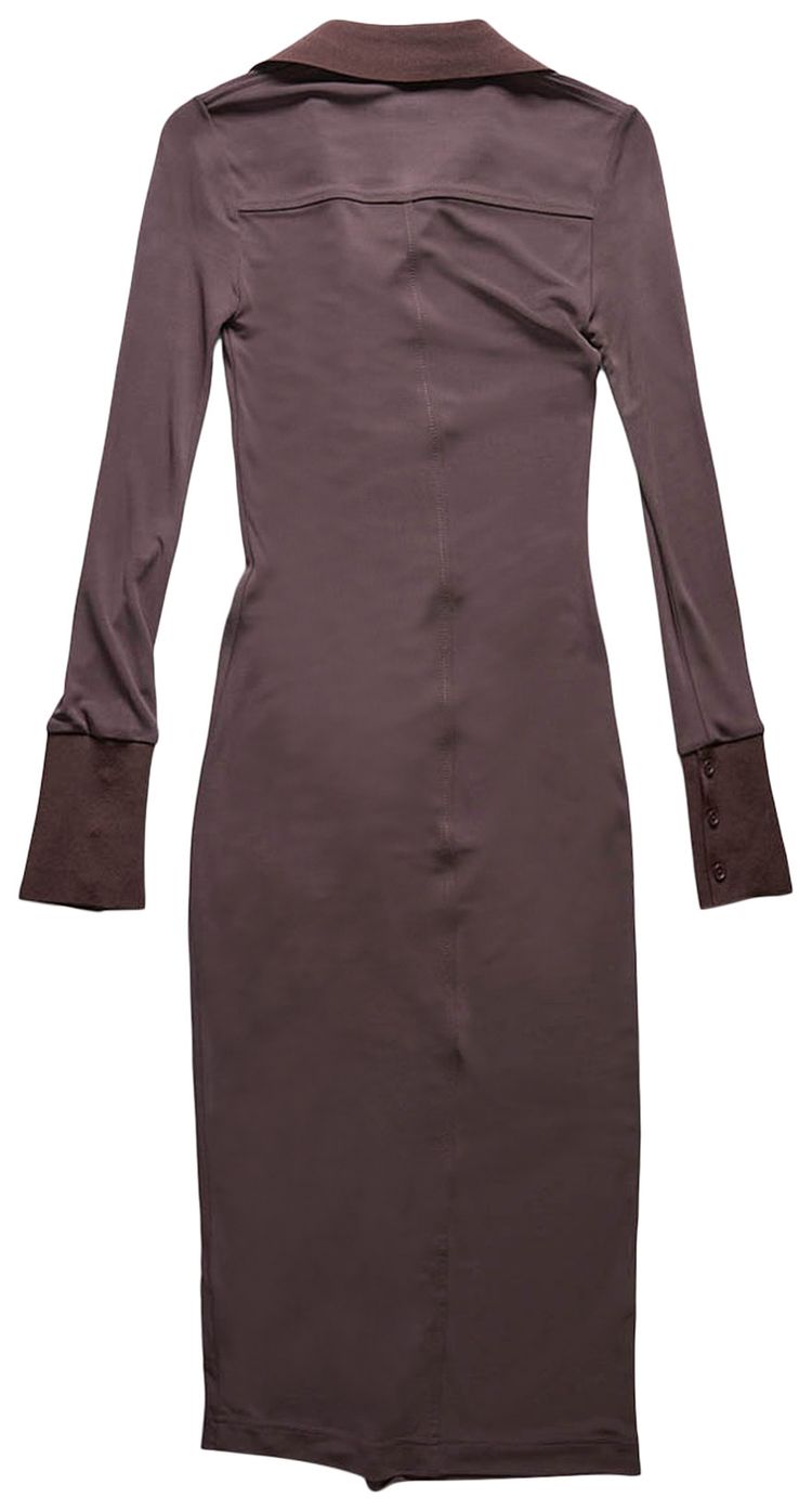 Helmut Lang Asymmetric Shirt Dress Fig