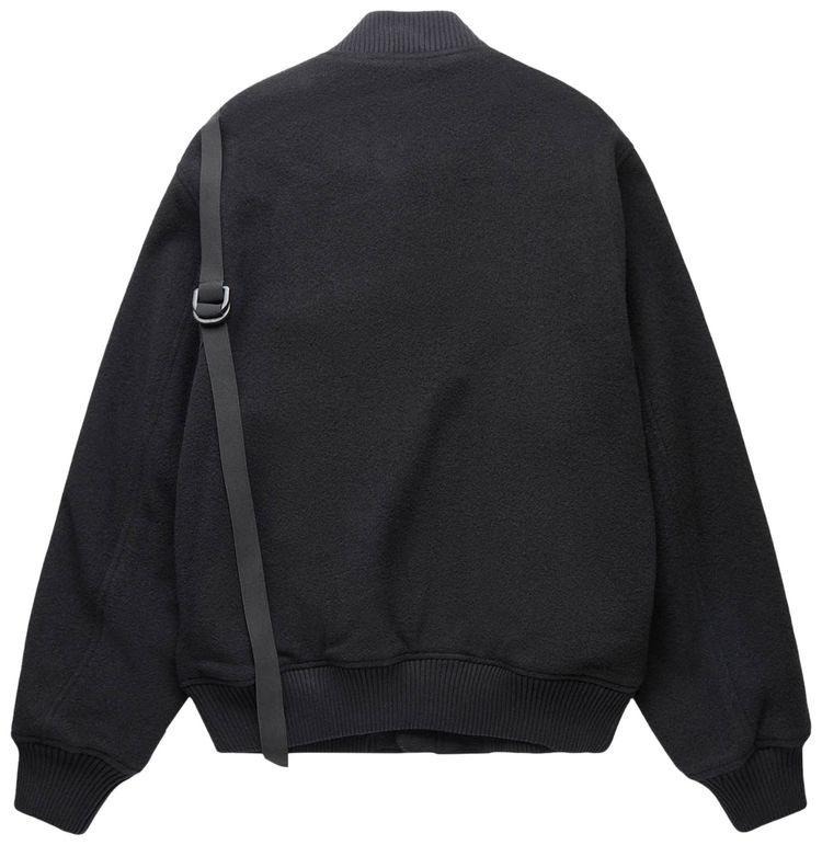 Helmut Lang Wool Bomber Black