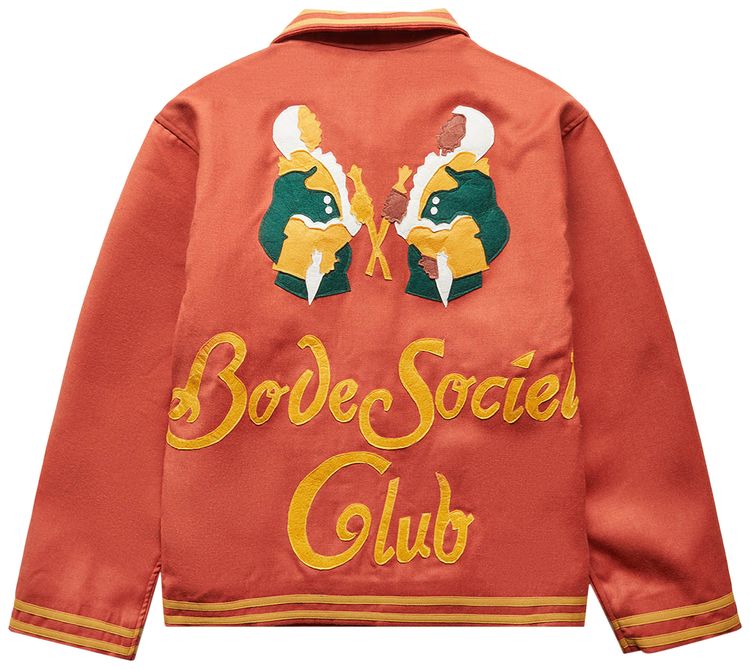 Bode Bode Society Club Jacket RedGold