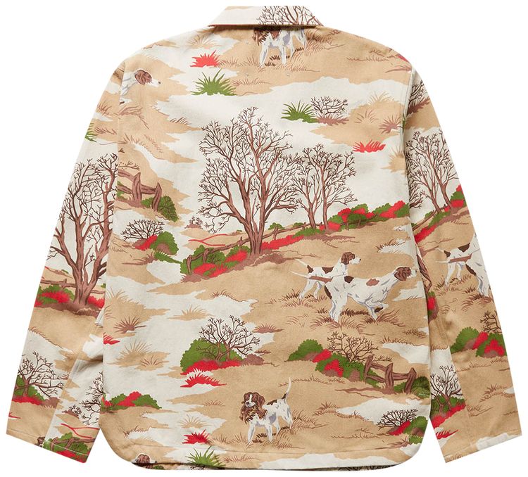 Bode Pointing Dog Work Shirt Multicolor