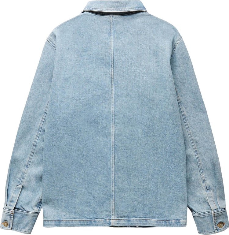 APC Pierre Denim Jacket Washed Indigo