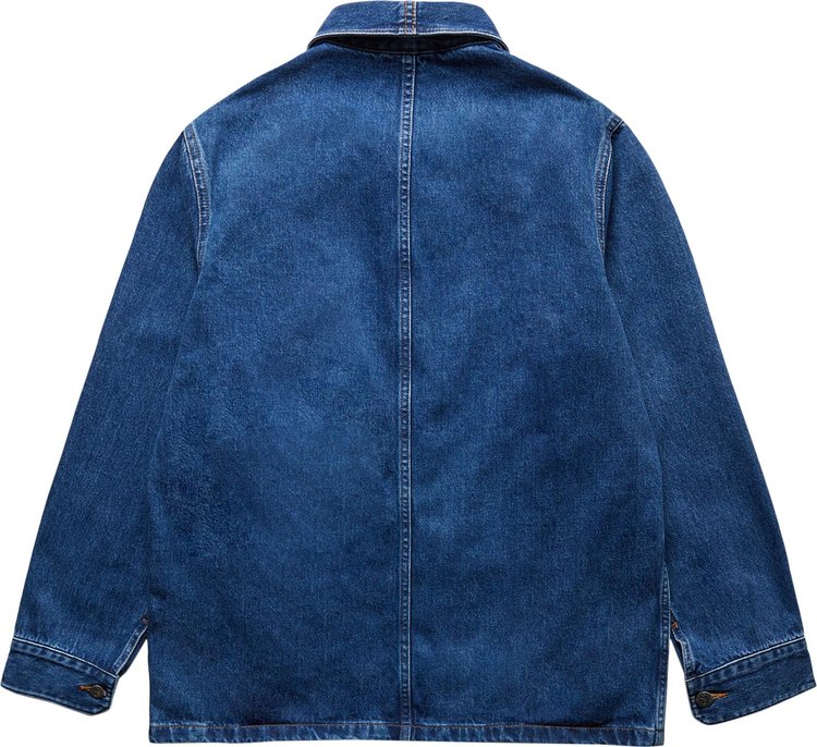 APC Stefano Denim Chore Jacket Washed Indigo