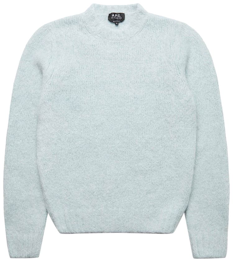 APC Lucci Aplaca Crew Knit Pale Green