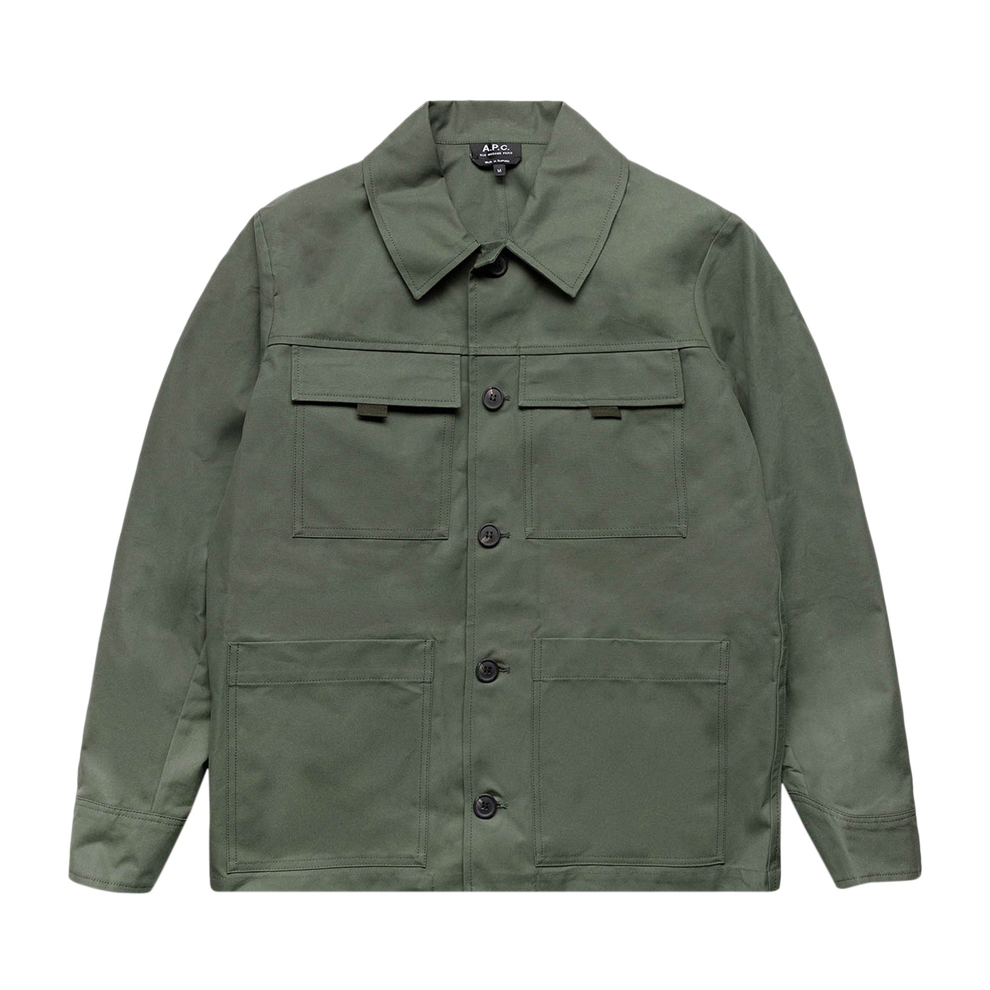 Buy A.P.C. Robin Military Chore Jacket Military Khaki COEGJ