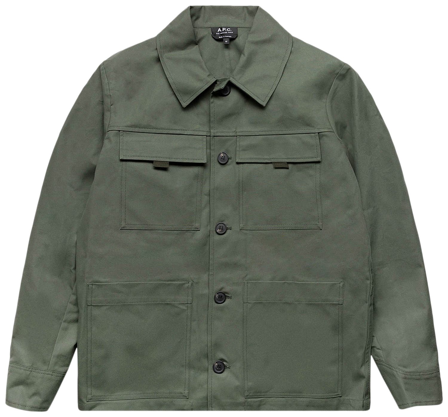 Buy A.P.C. Robin Military Chore Jacket 'Military Khaki' COEGJ H02736
