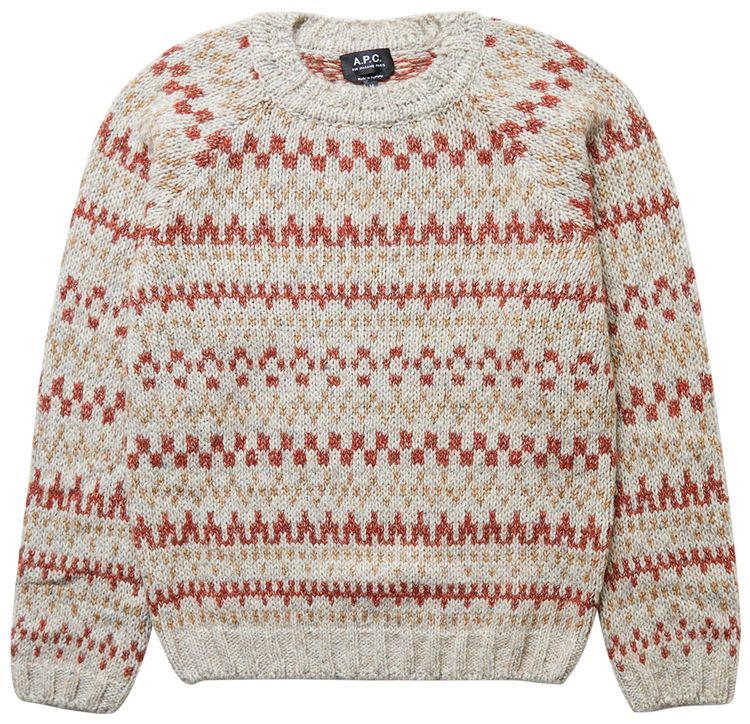 APC Leonhard Sweater Mastic Chine