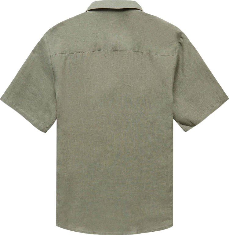 APC Bellini Short Sleeve Shirt GreyGreen