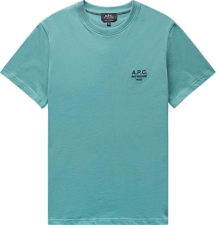 A.P.C. Raymond T-Shirt 'Grey/Green'