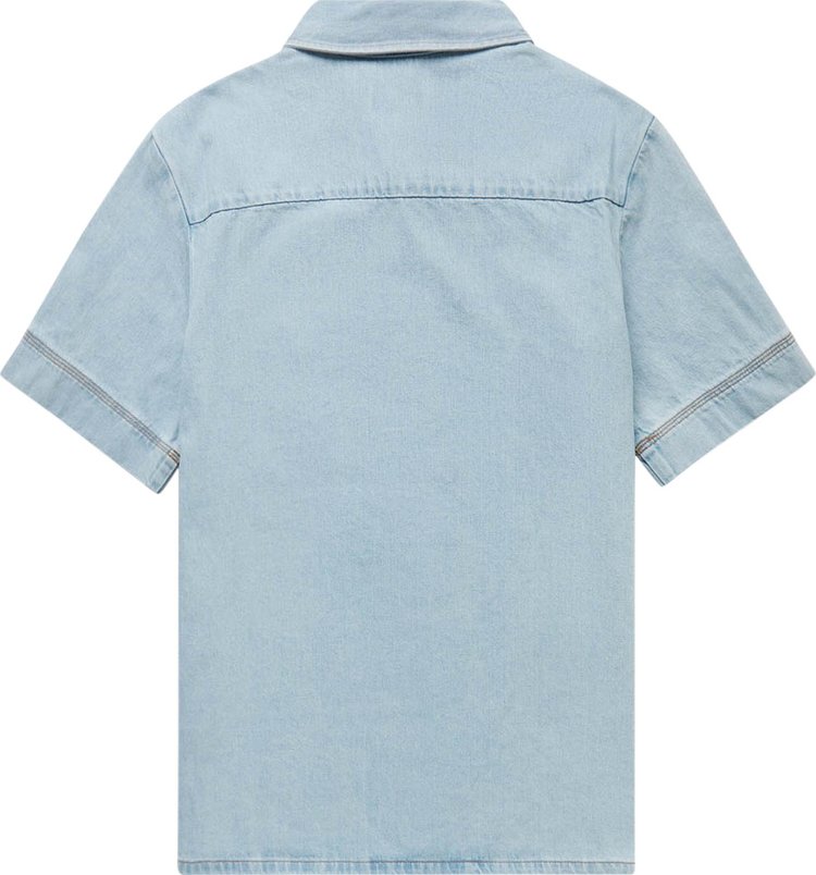 APC Gil Short Sleeve Shirt Bleached Out