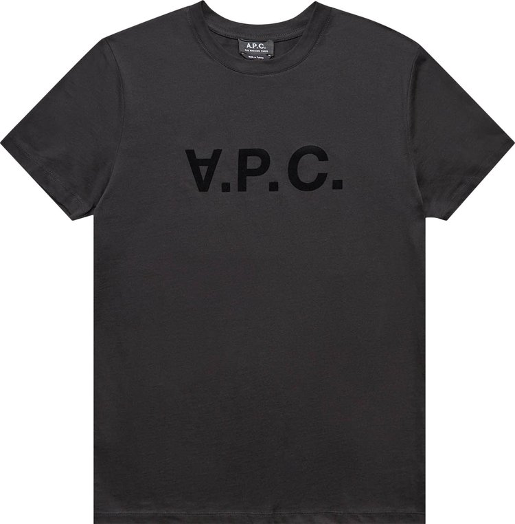 A.P.C. VPC Logo Tee 'Black'