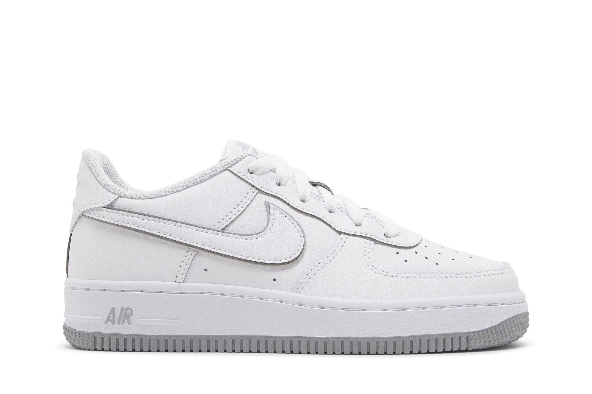 Nike air force 1 black white wolf grey outlet