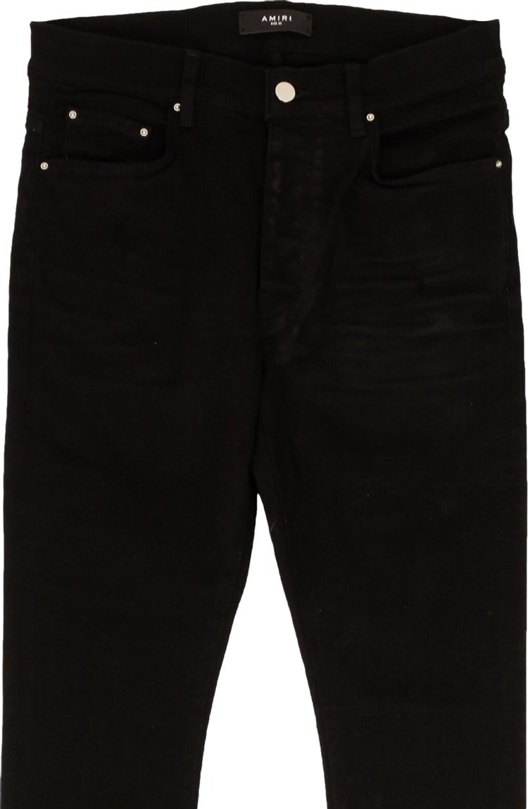 Amiri Stack Jeans Black