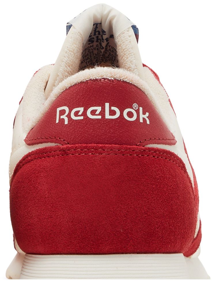 Reebok Classic Nylon Flash Red Chalk