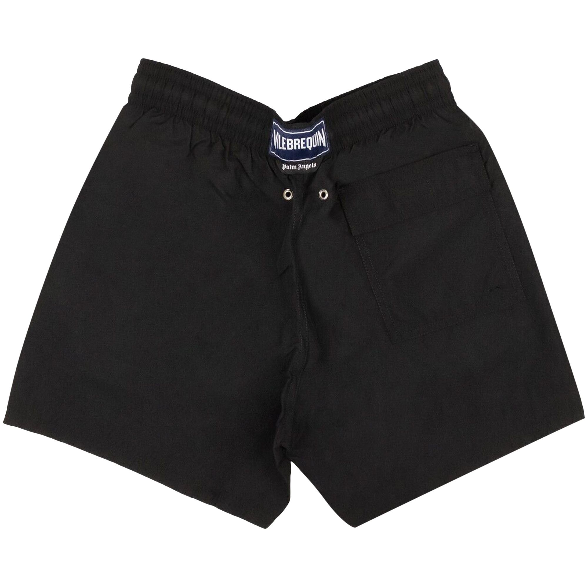 Buy Palm Angels x Vilebrequin Patch Swimwear 'Black