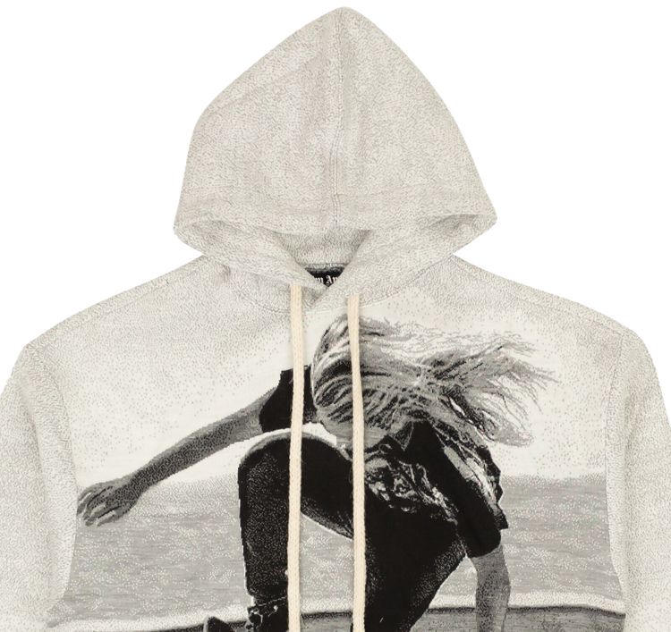 Palm Angels Skater Hooded Sweater Grey