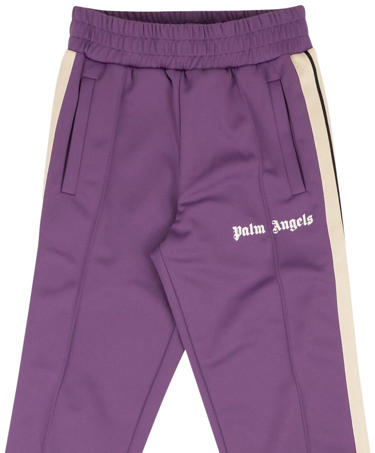 Palm Angels Classic Track Pants PurpleOff White