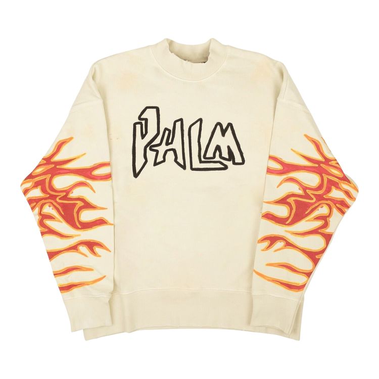 Palm Angels GD Palm Graffiti Flames Crew Off White
