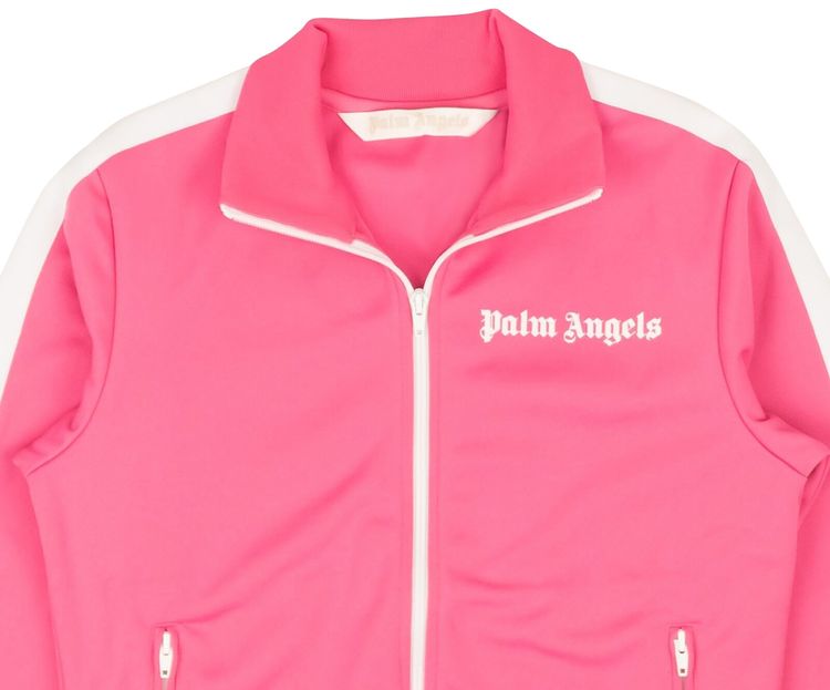 Palm Angels Classic Track Jacket FuchsiaWhite