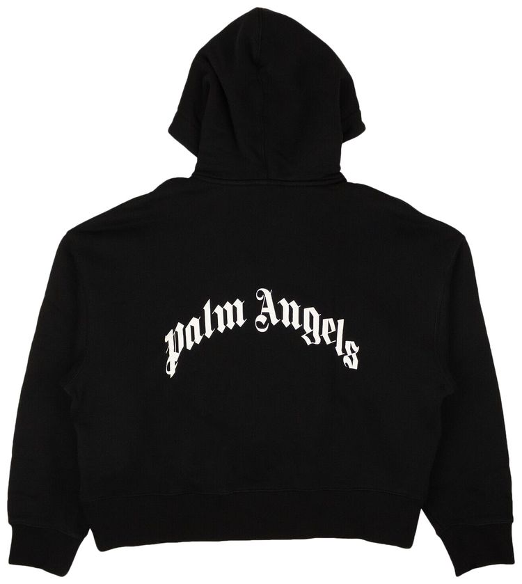 Palm Angels Banana Printed Hoodie BlueBrown