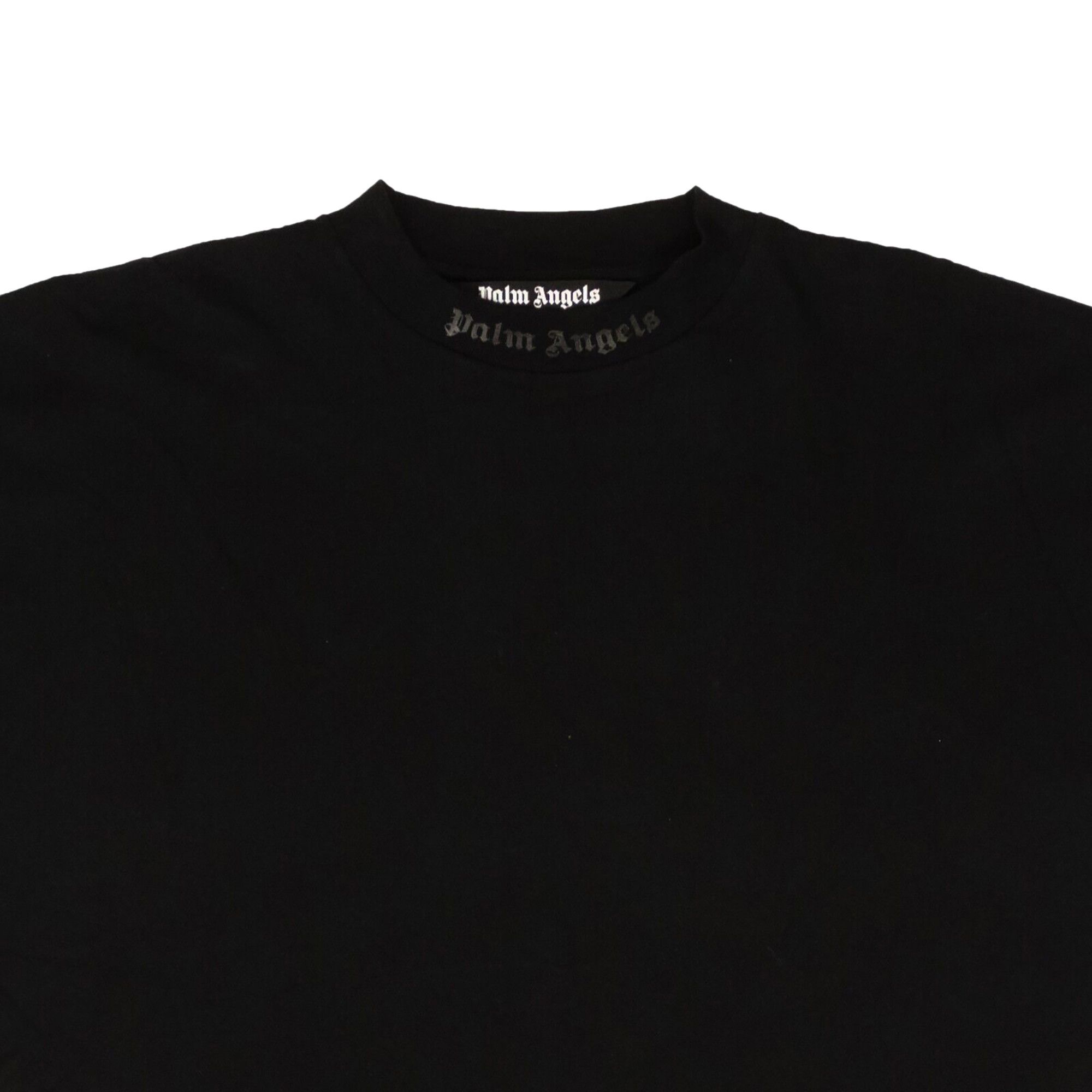 Buy Palm Angels Glitter Classic Logo Over T-Shirt 'Black