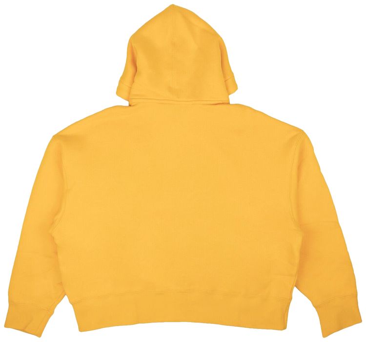 Palm Angels Bear Hoodie Ocher YellowBrown