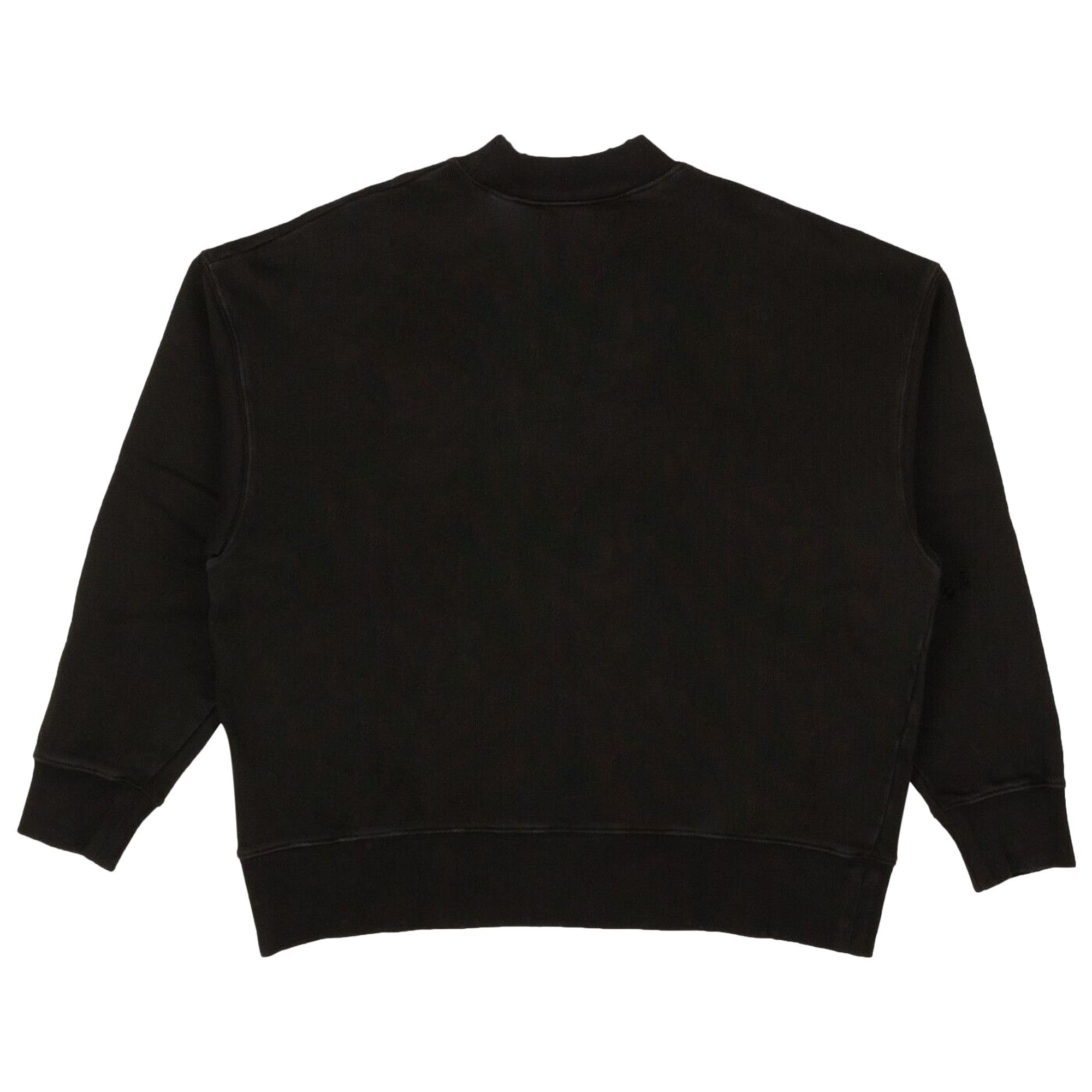 スウェット・トレーナー Palm Angels PMBA065F22 FLE004 1001 Sweatshirts Black Buy Palm Angels Burning Logo Crewneck 'Black/White