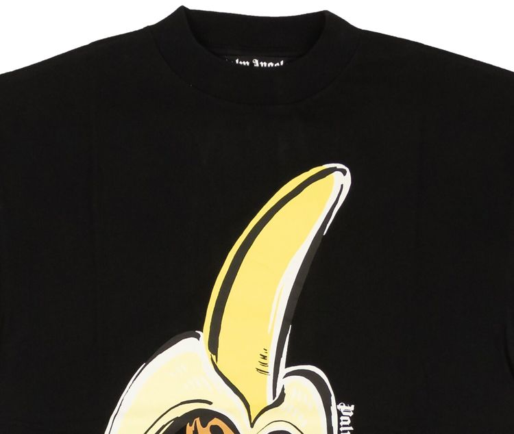 Palm Angels Banana Classic Tee BlackYellow