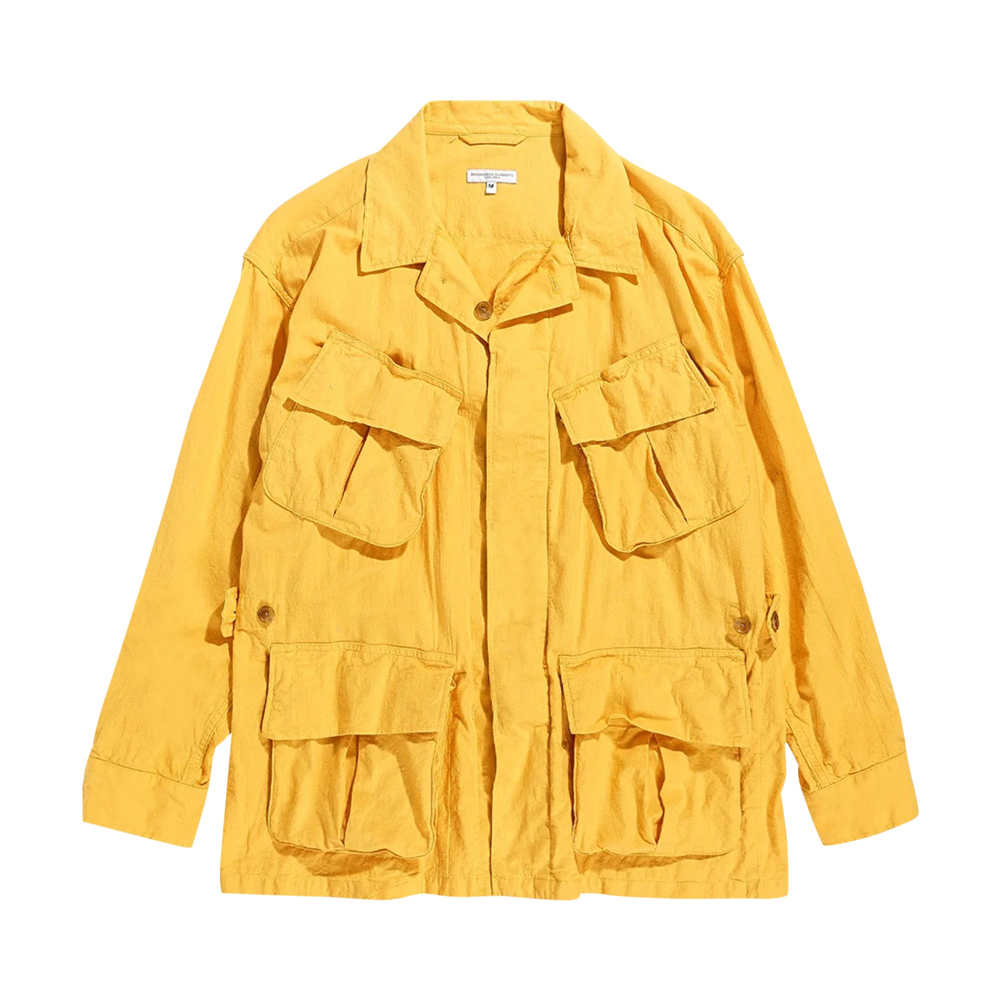 Engineered Garments Sheeting Jungle Fatigue Jacket 'Yellow'