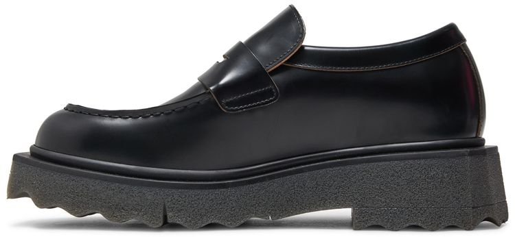 Off White Sponge Loafer Black