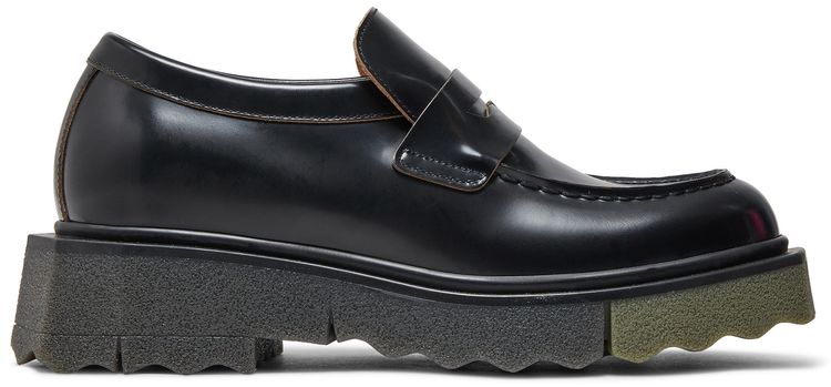 Off White Sponge Loafer Black