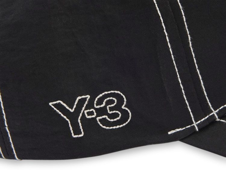 Y 3 Stitch Cap Black
