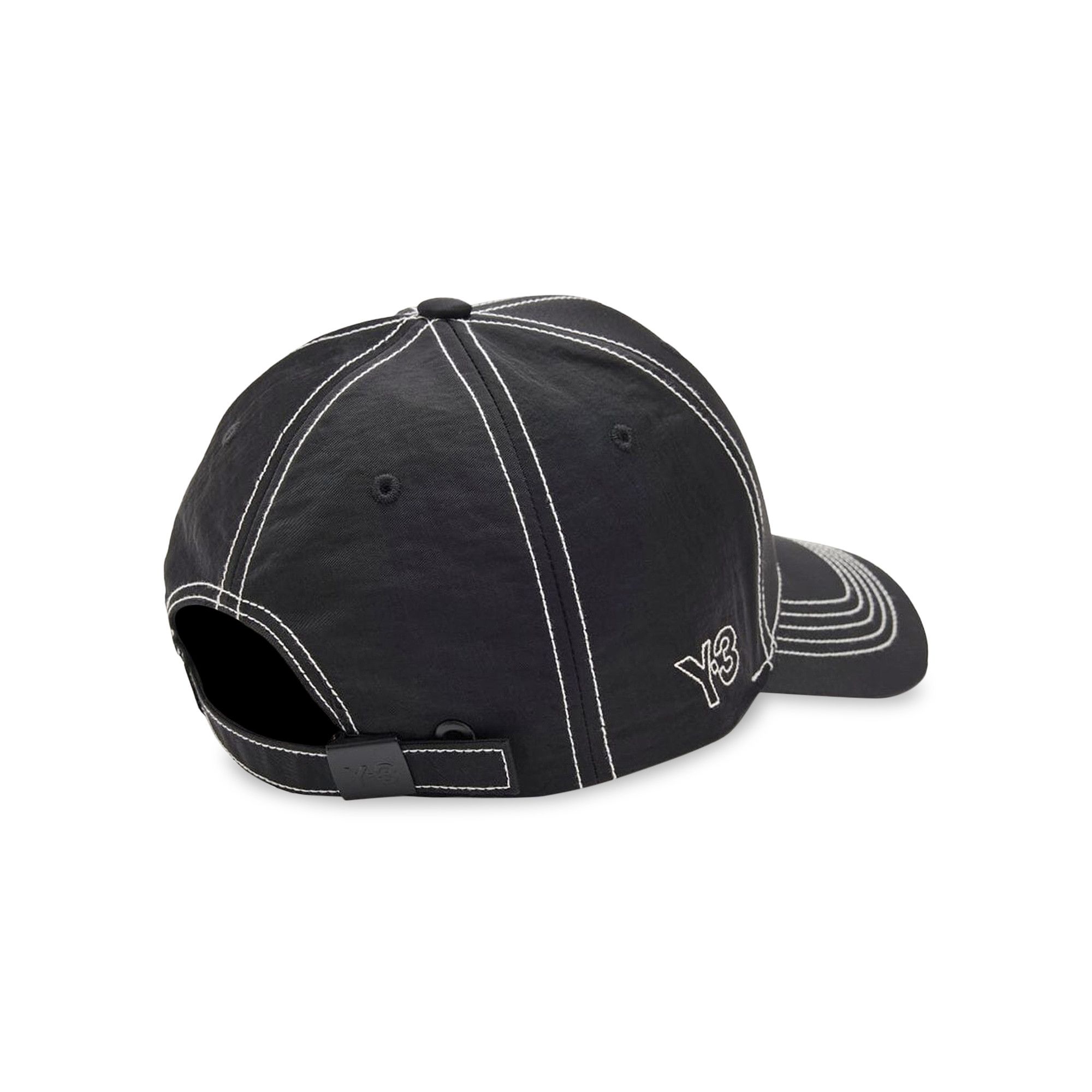 Buy Y-3 Stitch Cap 'Black' - H62993 | GOAT