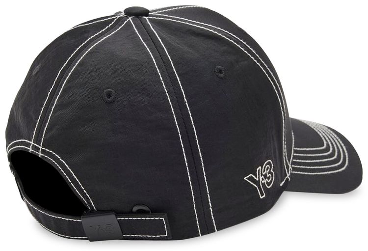 Y 3 Stitch Cap Black