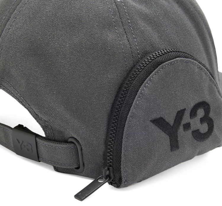 Y 3 Pocket Cap Dark Grey HeatherSolid Grey