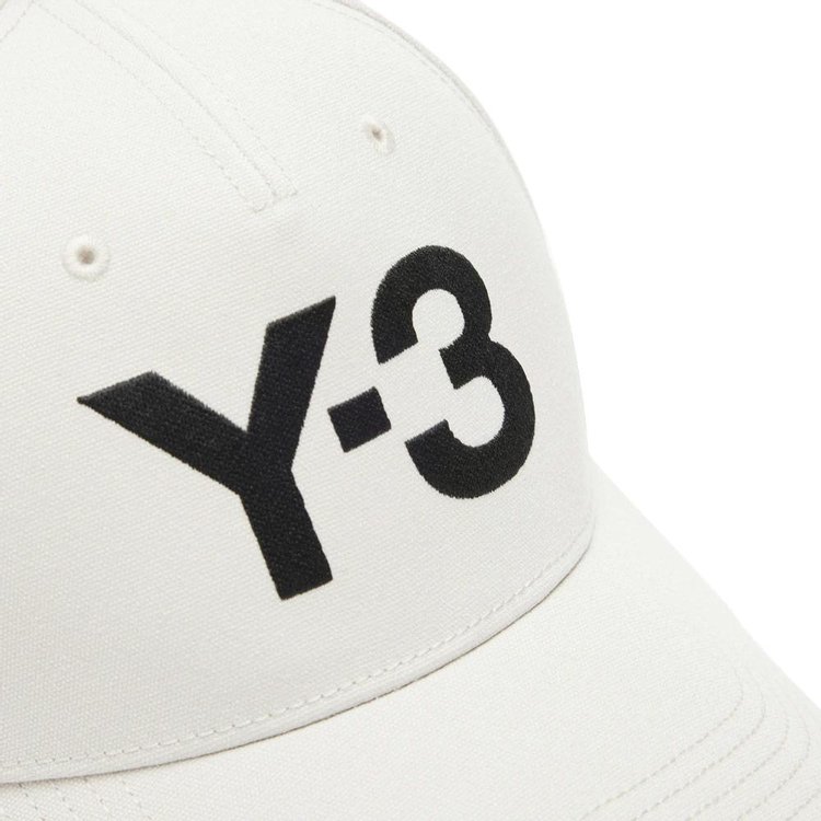 Y 3 Logo Cap Talc