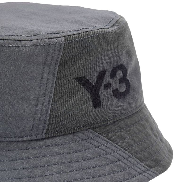 Y 3 Bucket Hat Dark Grey HeatherSolid Grey