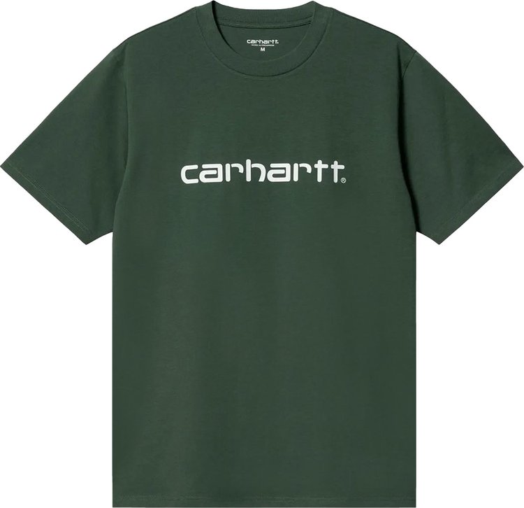 Carhartt WIP Short-Sleeve Script T-Shirt 'Treehouse' | GOAT UK
