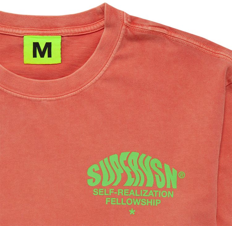 Supervsn Shine Long Sleeve Tee Salmon