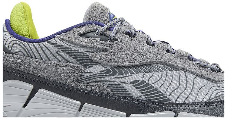 Reebok Zig Kinetica 25 Edge Grey Lime