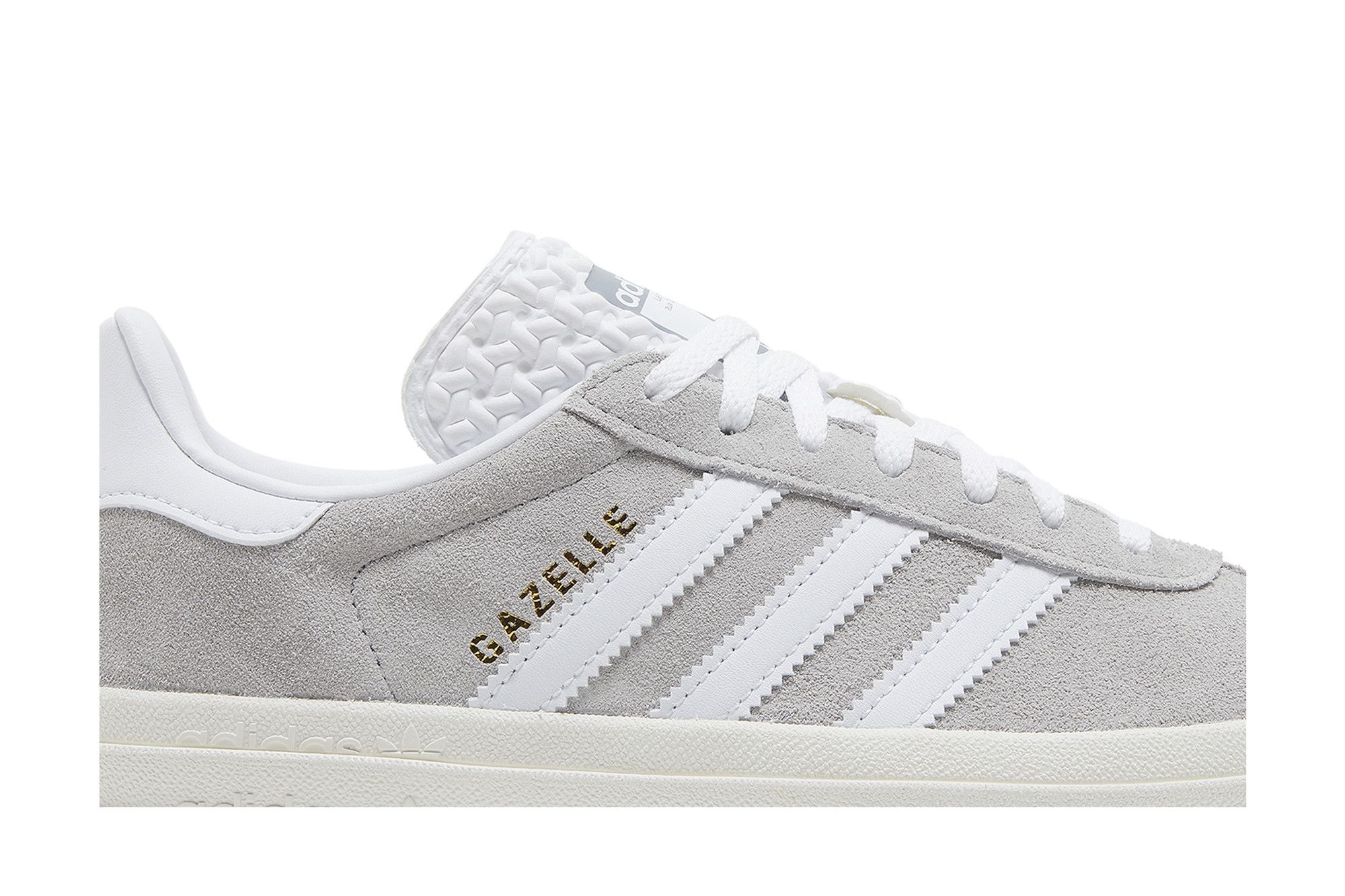 Size 10.5 Wmns Gazelle Bold Grey White