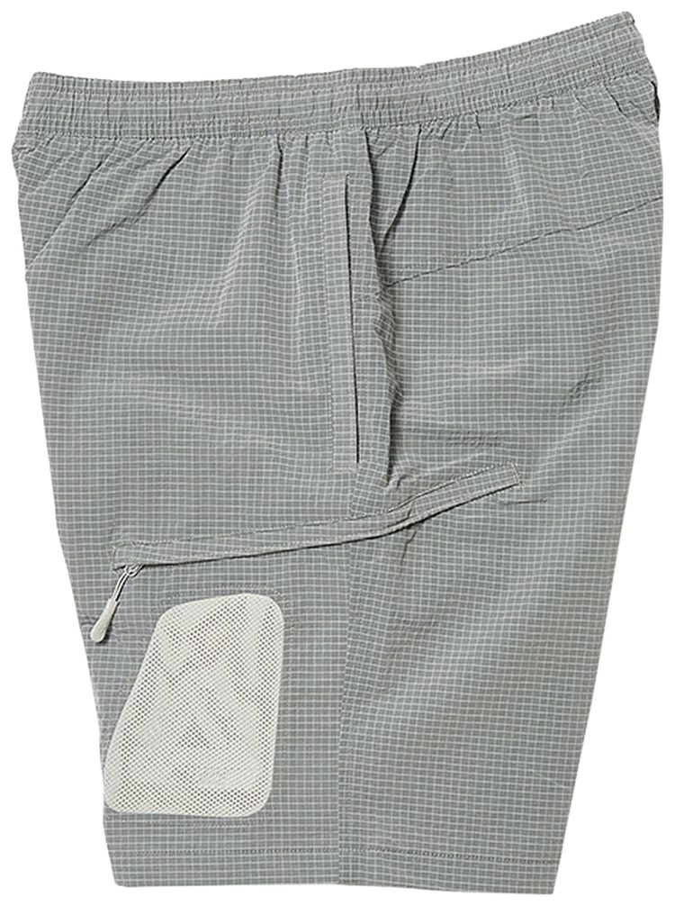 Palace Y Ripstop Shell Short Steel Grey